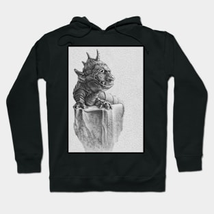 Troll Lizard Rock Hoodie